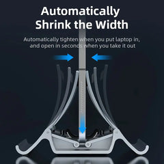 Cabletime Vertical Laptop Stand with Heat Dissipation